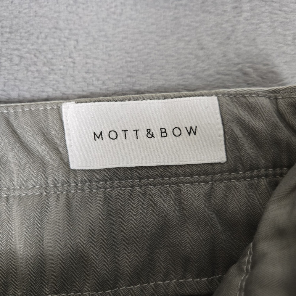 Mott And Bow Pants Mens 33x30 Everyday Comfort Slim Chino Stretch Normcore - Picture 3 of 11